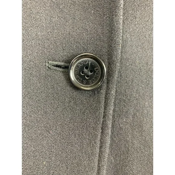 Dolce & Gabbana Basic 46 Virgin Wool Single Breasted Trench Coat Made In Italy - Picture 10 of 11